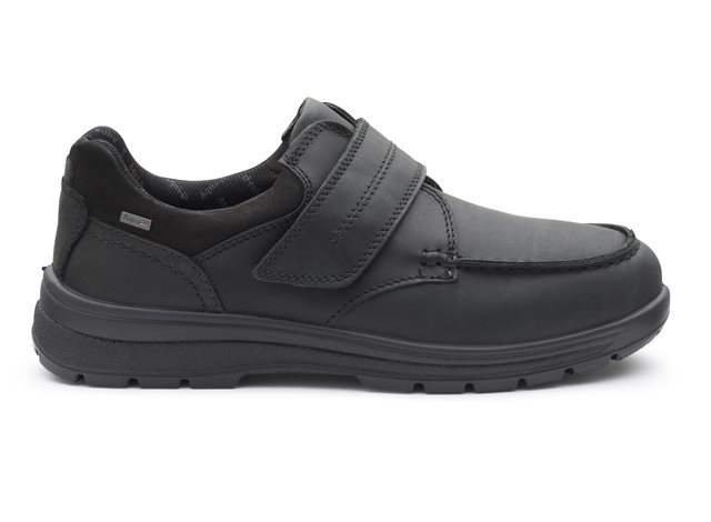 Padders TREK Mens Waterproof Leather Wide Dual Fit G/H Touch Fasten Shoes Tan 